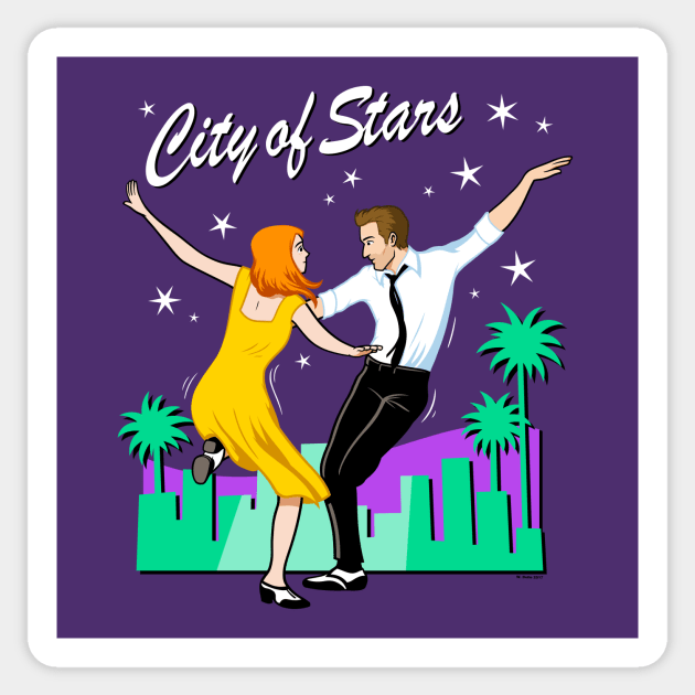 City of Stars Sticker by wloem